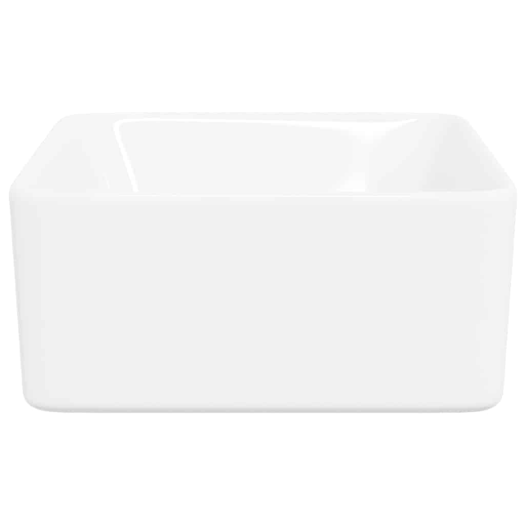 vidaXL Wash Basin 40x30x13 cm Ceramic White