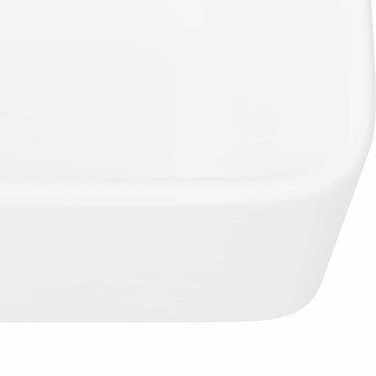 vidaXL Wash Basin 40x30x13 cm Ceramic White