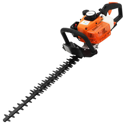 144010 vidaXL Petrol Hedge Trimmer 722 mm Orange and Black