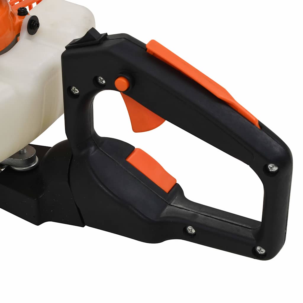 144010 vidaXL Petrol Hedge Trimmer 722 mm Orange and Black