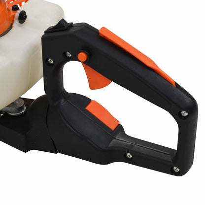 144010 vidaXL Petrol Hedge Trimmer 722 mm Orange and Black
