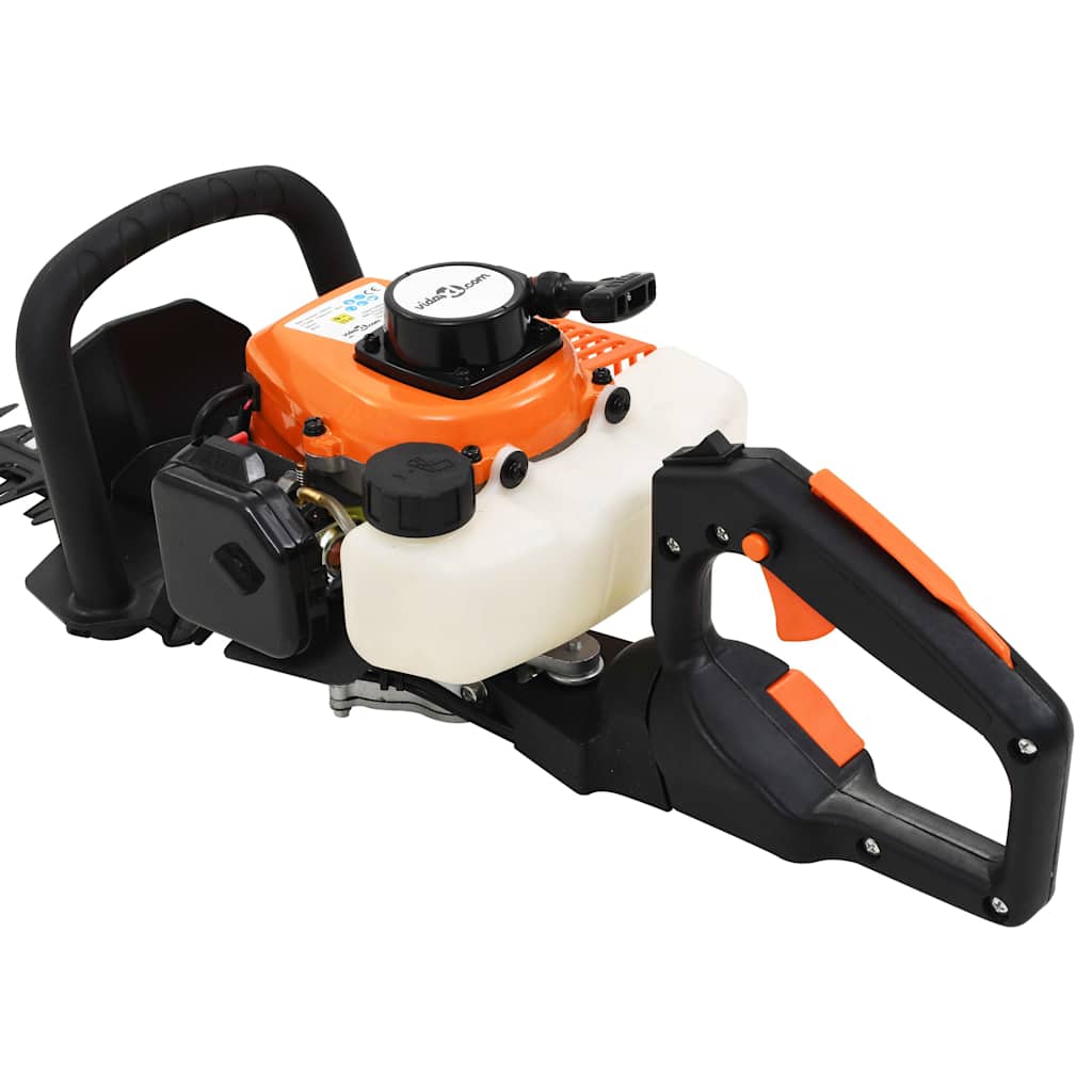 144010 vidaXL Petrol Hedge Trimmer 722 mm Orange and Black