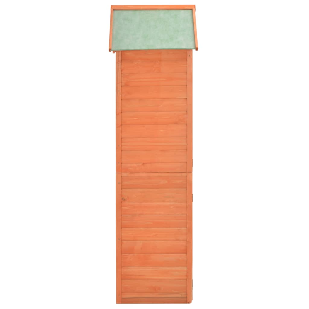vidaXL Garden Storage Shed 71x60x213 cm Wood