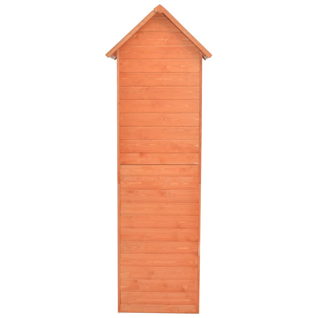 170649 vidaXL Garden Storage Shed 71x60x213 cm Wood