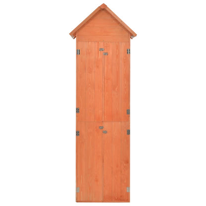 170649 vidaXL Garden Storage Shed 71x60x213 cm Wood
