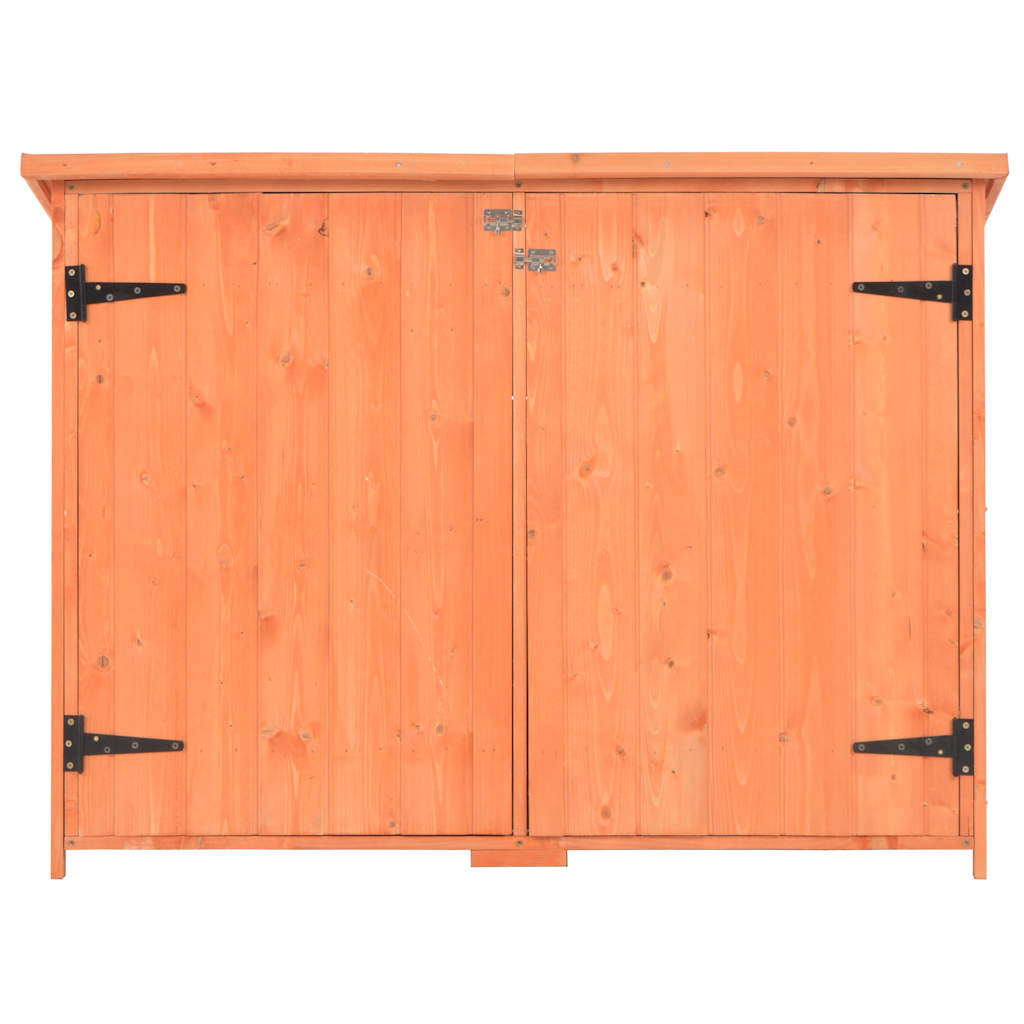 170650 vidaXL Garden Storage Shed 128x42x91 cm Wood