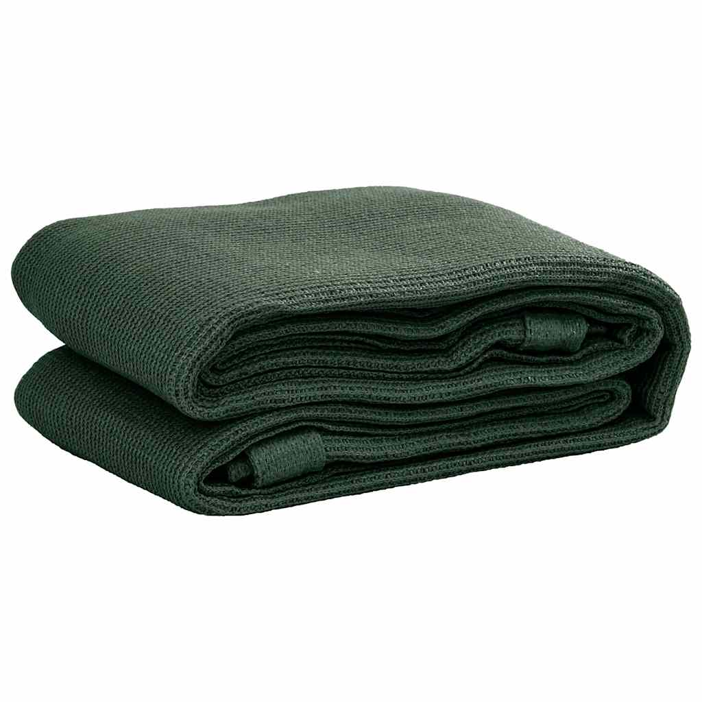vidaXL Tent Carpet 250x600 cm HDPE Green