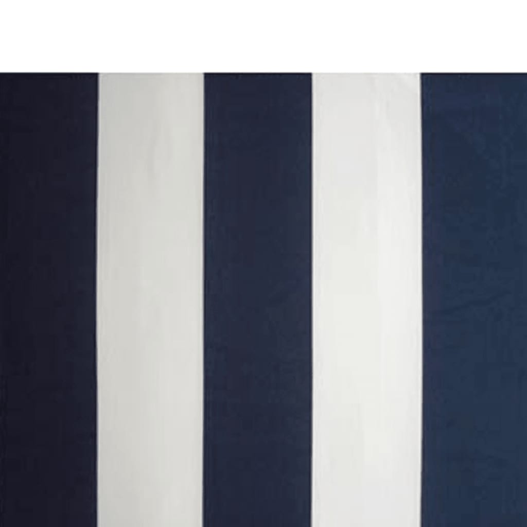 275552 vidaXL Folding Awning Manual Operated 300 cm Blue/White (143024+143036)