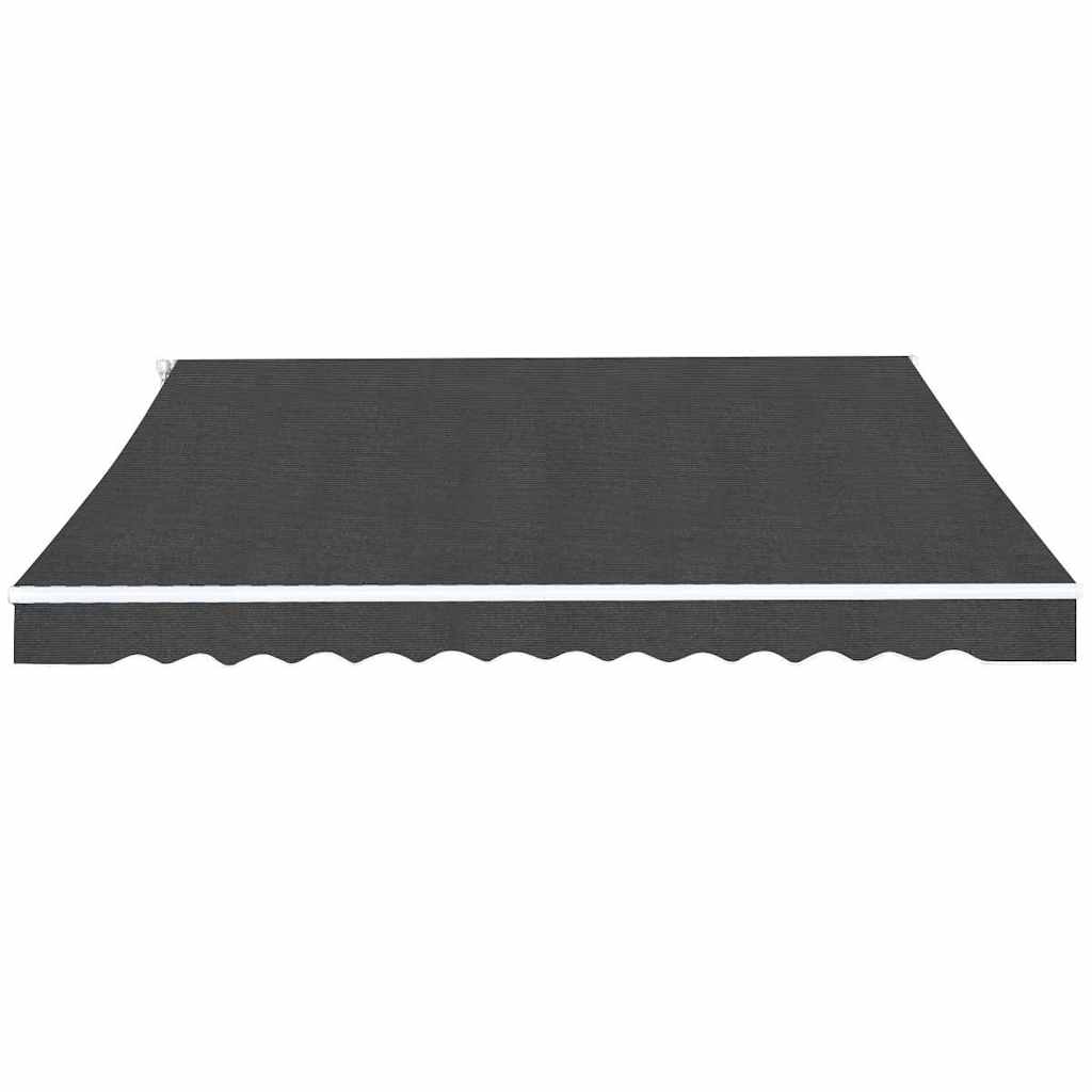 vidaXL Folding Awning Manual Operated 350 cm Anthracite