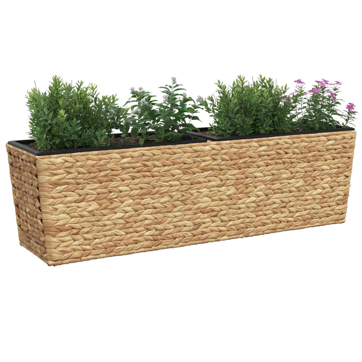 vidaXL Planters 2 pcs Water Hyacinth