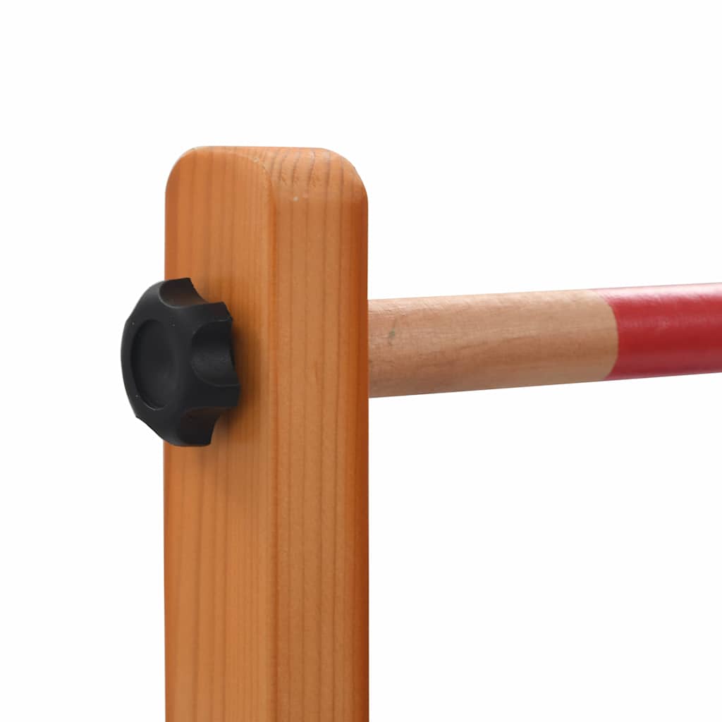 91805 vidaXL Golf Spin Ladder Wood