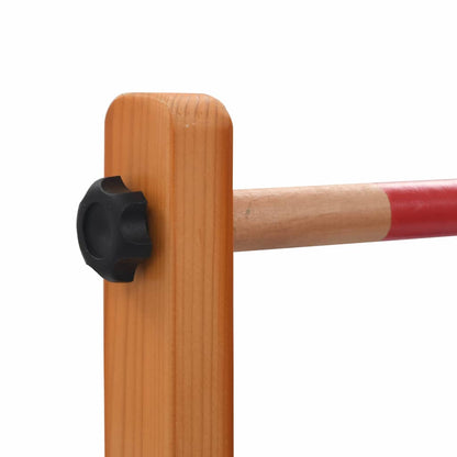 91805 vidaXL Golf Spin Ladder Wood