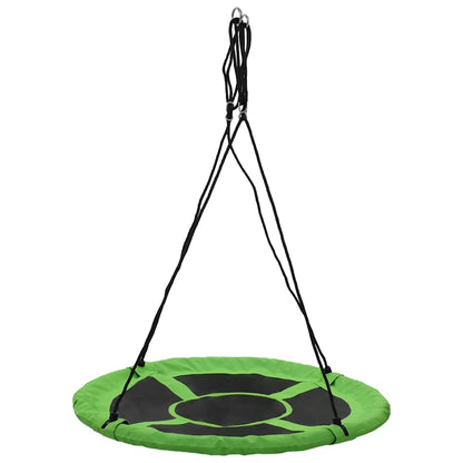 vidaXL Swing 110 cm 100 kg Green
