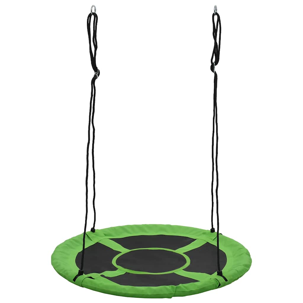 vidaXL Swing 110 cm 100 kg Green