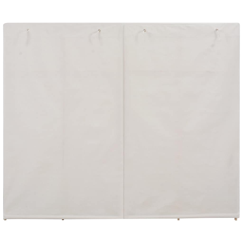 vidaXL Wardrobe White 200x40x170 cm Fabric