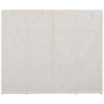 vidaXL Wardrobe White 200x40x170 cm Fabric