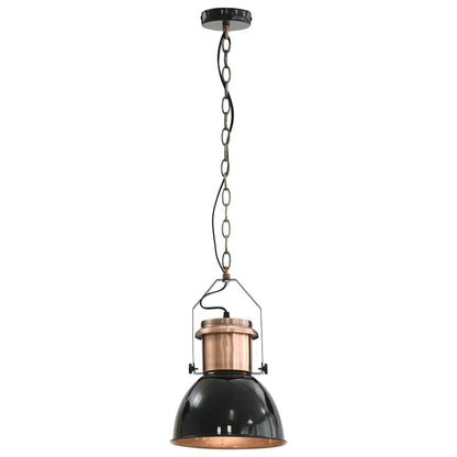 50868 vidaXL Ceiling Lamp 2 pcs Black Round E27