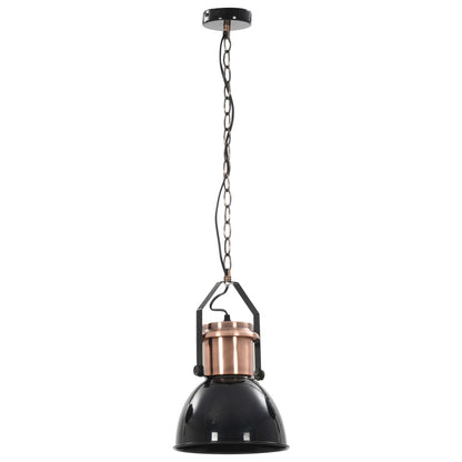 vidaXL Ceiling Lamp |  Set of 2 | Black and Copper | Metal | Medium