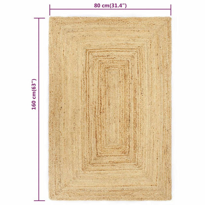 vidaXL Rugs Natural 80 x 160 cm