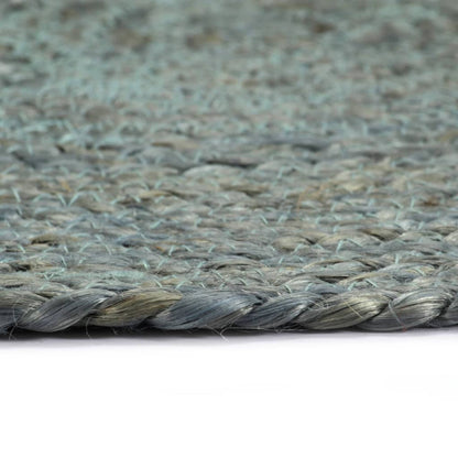 vidaXL Placemats 4 pcs Plain Olive Green 38 cm Round Jute