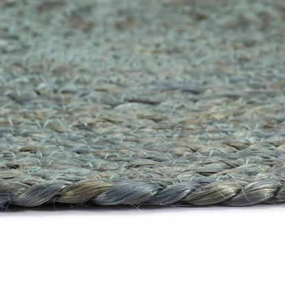 vidaXL Placemats 6 pcs Plain Olive Green 38 cm Round Jute