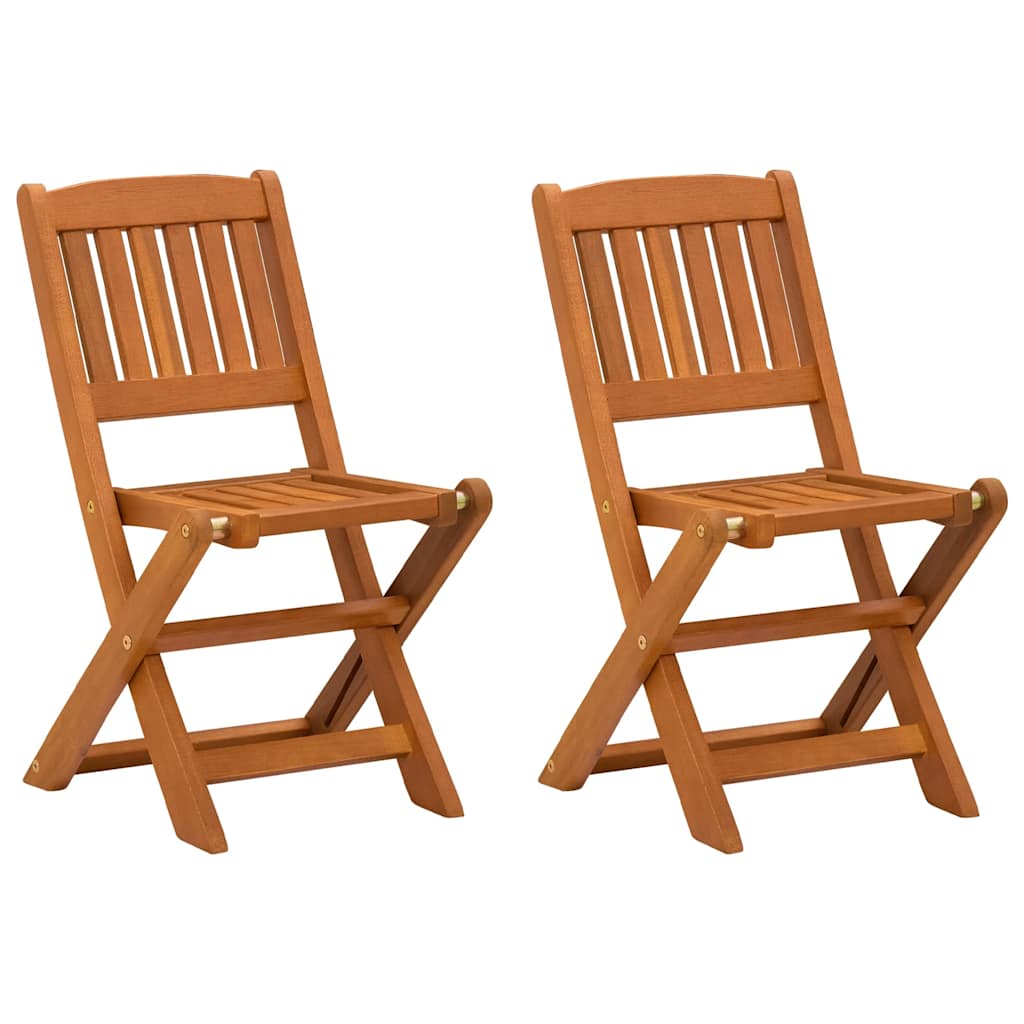 vidaXL 4 Piece Outdoor Dining Set for Children Solid Eucalyptus Wood