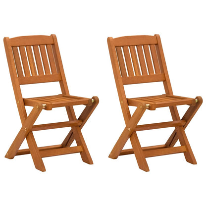 vidaXL 4 Piece Outdoor Dining Set for Children Solid Eucalyptus Wood