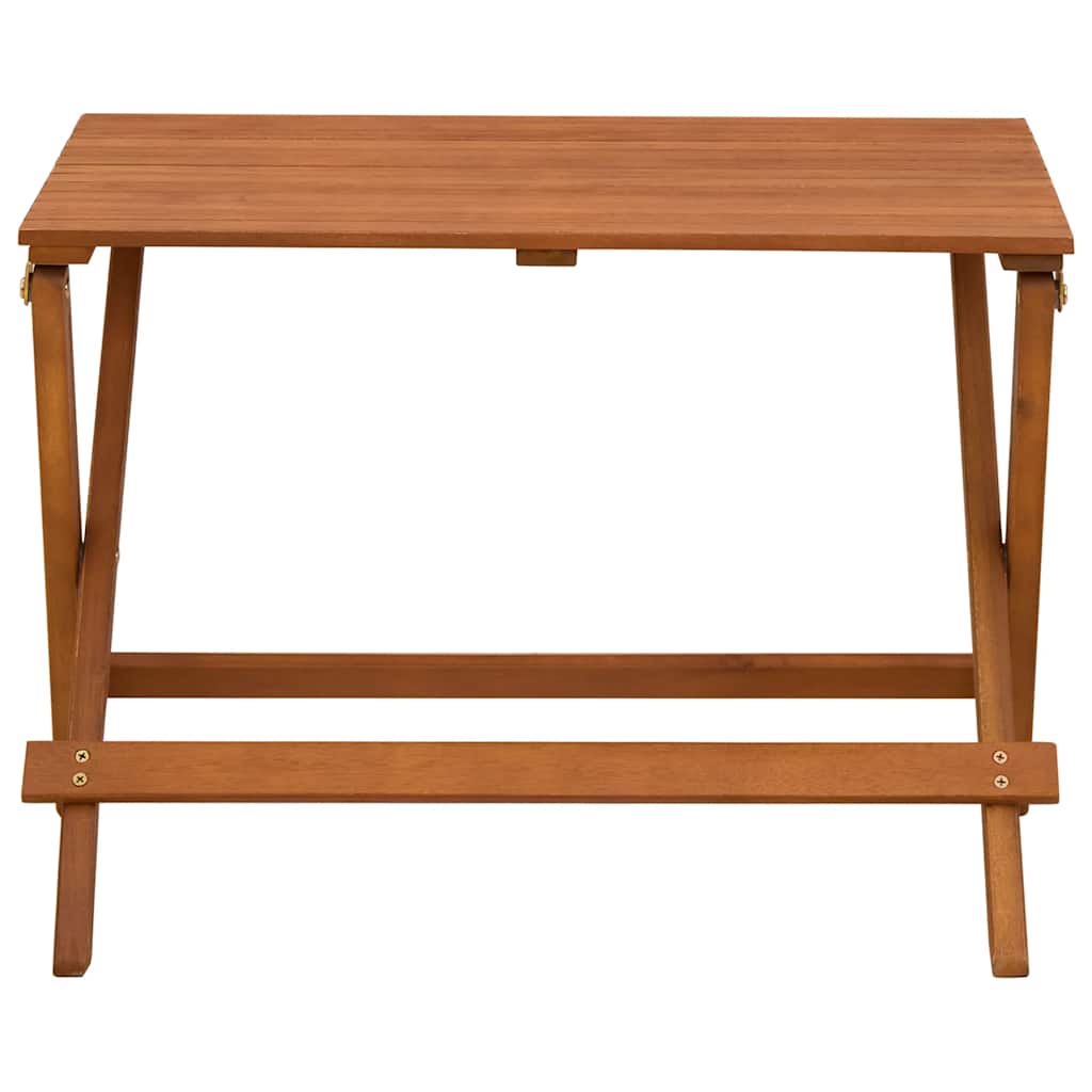 vidaXL Dining Set | Natural wood | Solid eucalyptus wood | Children's size