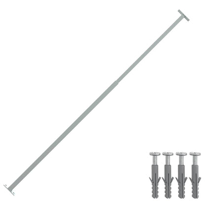vidaXL Adjustable Security Window Bar 710-1200 mm