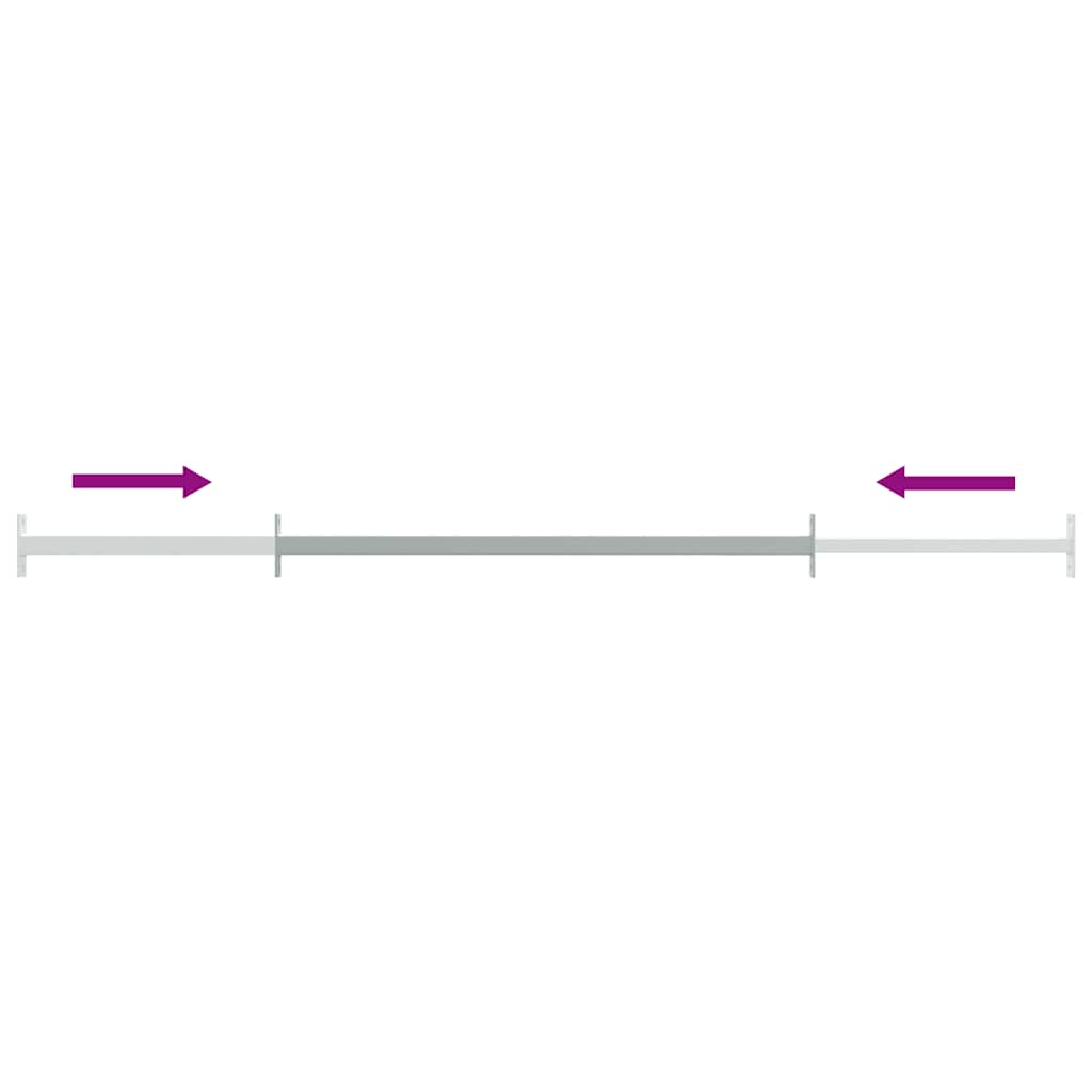 vidaXL Adjustable Security Window Bar 710-1200 mm