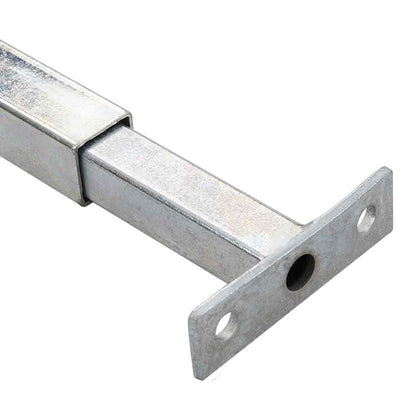 144516 vidaXL Adjustable Security Window Bars 3 pcs 710-1200 mm