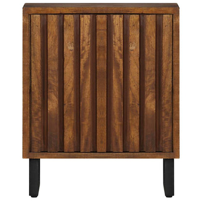 247942 vidaXL Bedside Cabinet 40x30x50 cm Solid Mango Wood