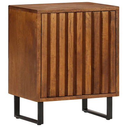 247942 vidaXL Bedside Cabinet 40x30x50 cm Solid Mango Wood