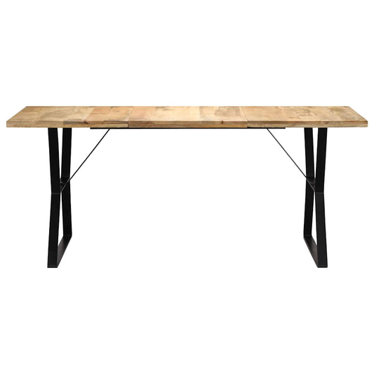 247945 vidaXL Dining Table 180x90x76 cm Solid Mango Wood