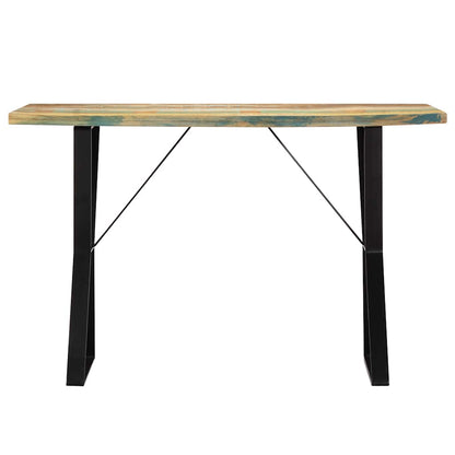 247950 vidaXL Dining Table 120x60x76 cm Solid Reclaimed Wood