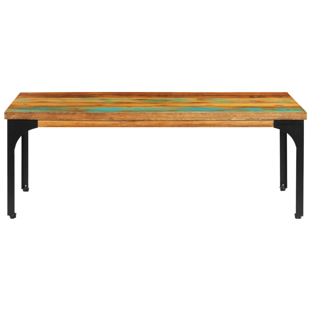 vidaXL Coffee Table 100x60x35 cm Solid Reclaimed Wood