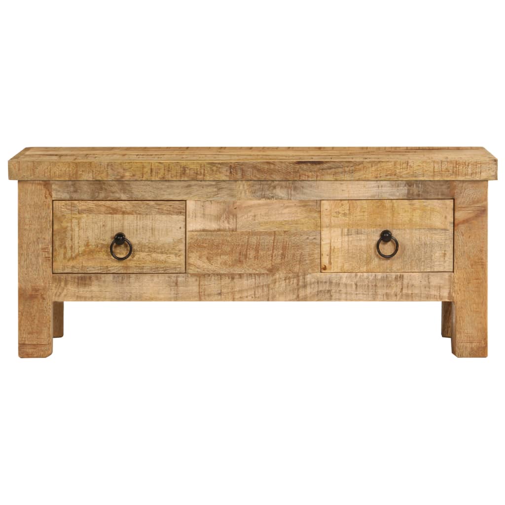 vidaXL Coffee Table | Brown | Solid Mango Wood | 90 x 45 x 35 cm | Coffee Table