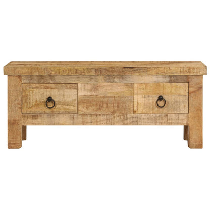 vidaXL Coffee Table | Brown | Solid Mango Wood | 90 x 45 x 35 cm | Coffee Table
