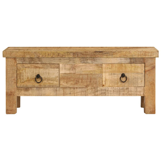 vidaXL Coffee Table | Brown | Solid Mango Wood | 90 x 45 x 35 cm | Coffee Table