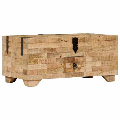 247327 vidaXL Coffee Table Solid Mango Wood 80x40x35 cm