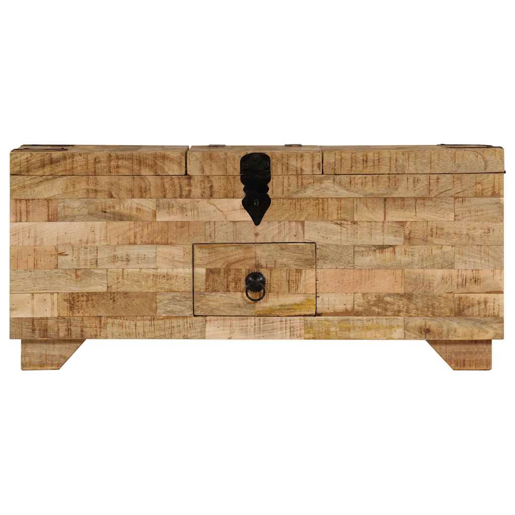 247327 vidaXL Coffee Table Solid Mango Wood 80x40x35 cm