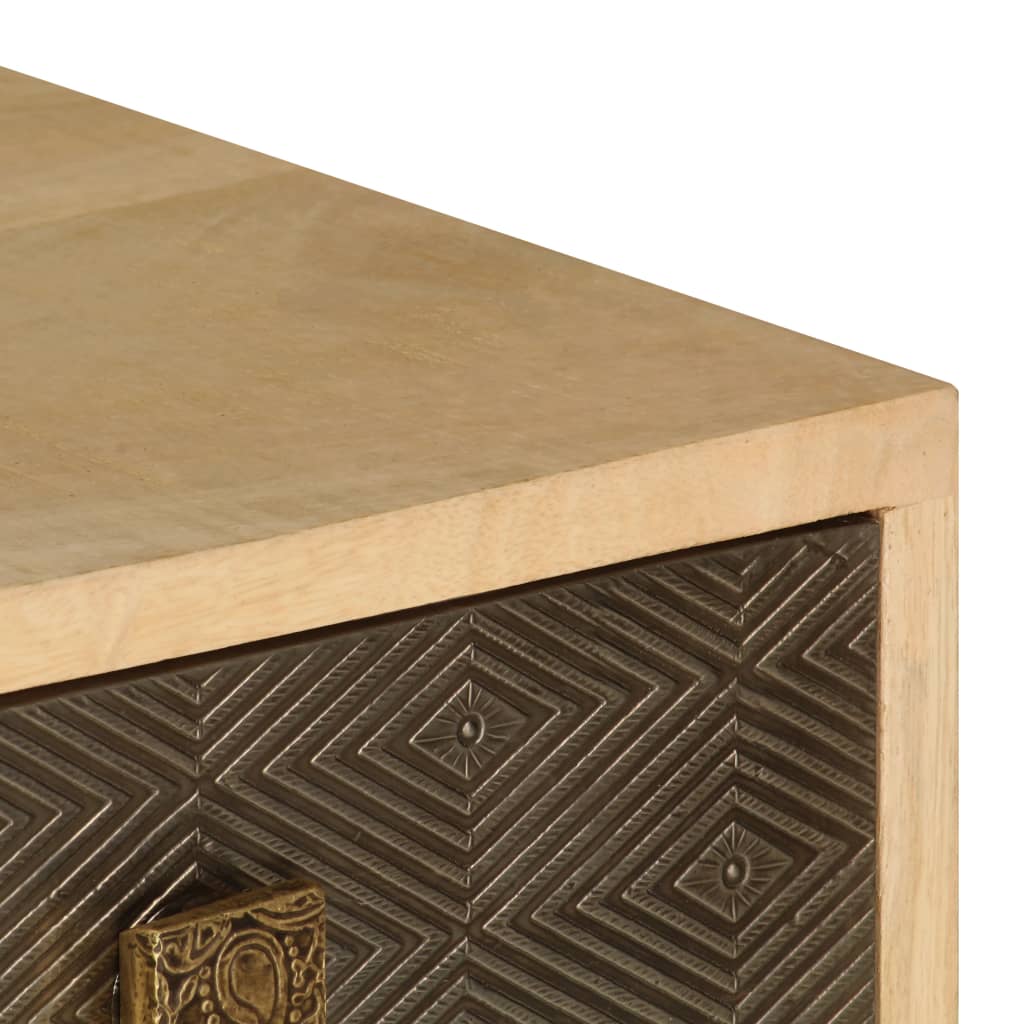 vidaXL TV Cabinet 120x30x40 cm Solid Mango Wood