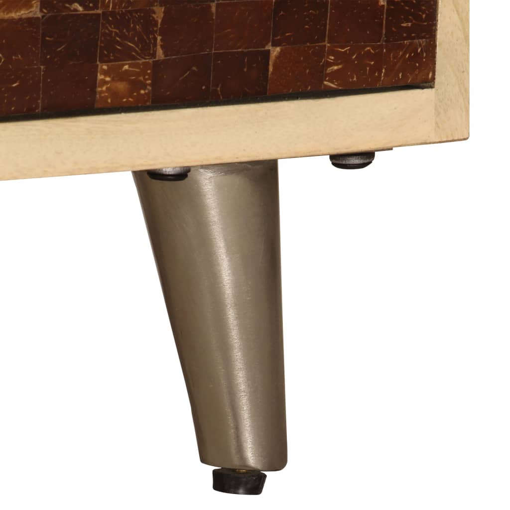 vidaXL TV Cabinet 120x30x40 cm Solid Mango Wood