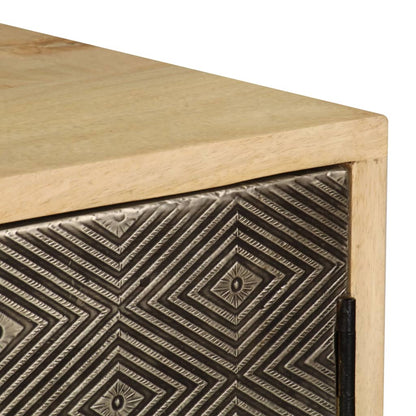 vidaXL Sideboard 120x30x75 cm Solid Mango Wood