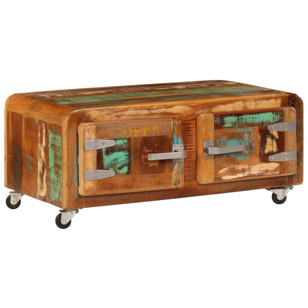 vidaXL Coffee Table 85x55x40 cm Solid Reclaimed Wood
