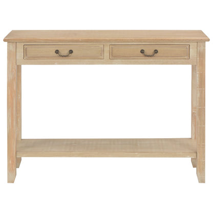 vidaXL Console Table 110x35x80 cm Wood
