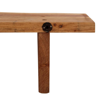 247927 vidaXL Wall Shelves 2 pcs 60x20x18 cm Solid Acacia Wood