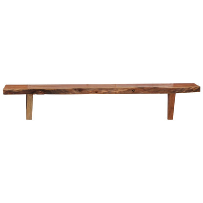 247928 vidaXL Wall Shelves 2 pcs 90x20x18 cm Solid Acacia Wood