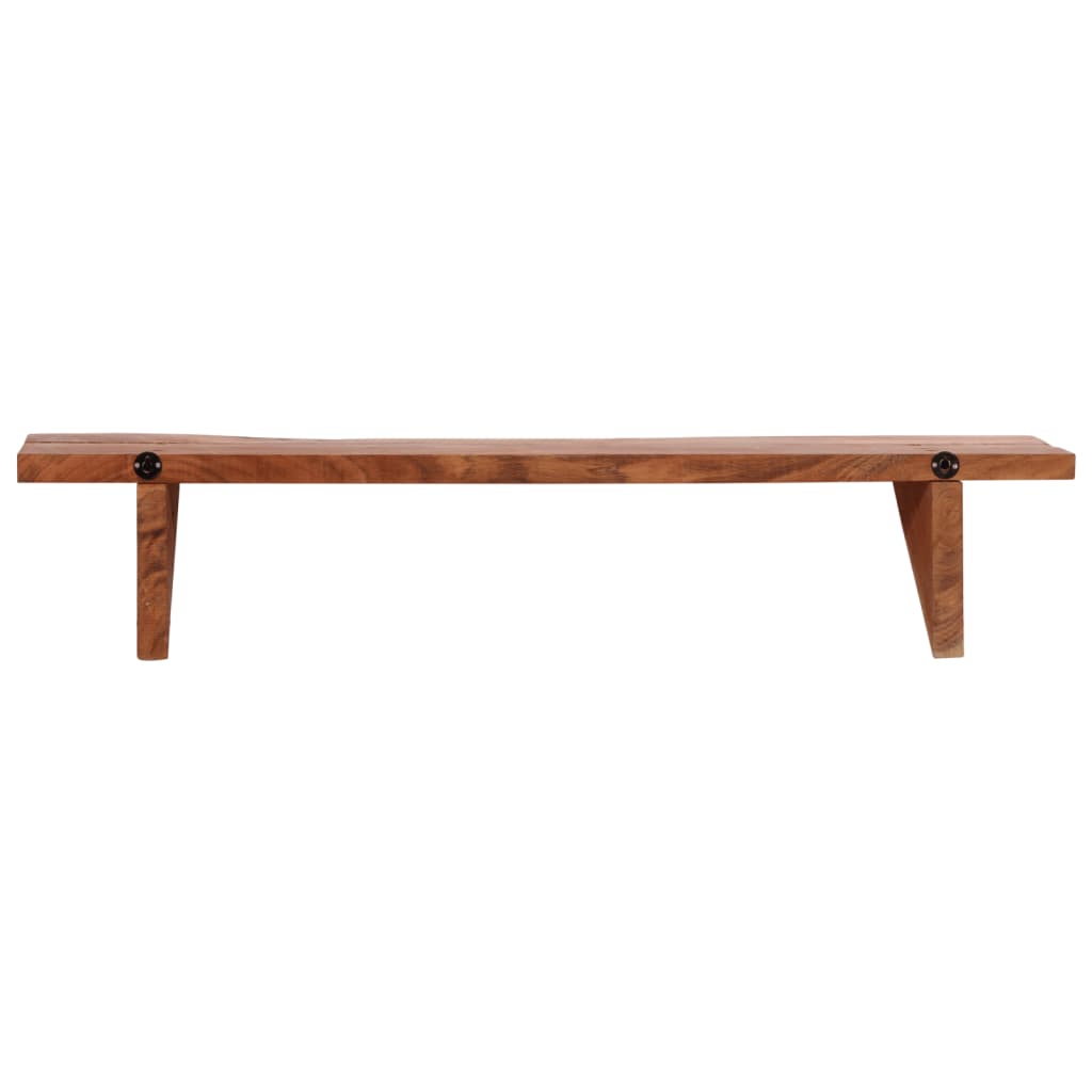 247928 vidaXL Wall Shelves 2 pcs 90x20x18 cm Solid Acacia Wood