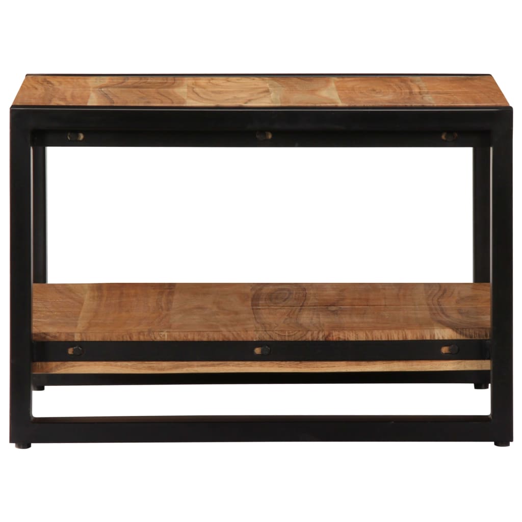 vidaXL Coffee Table 60x60x40 cm Solid Acacia Wood